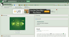 Desktop Screenshot of madelainedark.deviantart.com