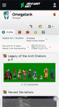 Mobile Screenshot of omegatank.deviantart.com