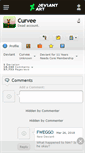 Mobile Screenshot of curvee.deviantart.com