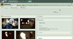 Desktop Screenshot of masterludo.deviantart.com