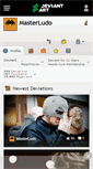 Mobile Screenshot of masterludo.deviantart.com