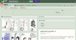 Desktop Screenshot of miki-5.deviantart.com