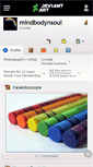 Mobile Screenshot of mindbodynsoul.deviantart.com