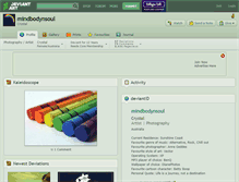 Tablet Screenshot of mindbodynsoul.deviantart.com