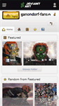 Mobile Screenshot of ganondorf-fans.deviantart.com