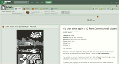 Desktop Screenshot of lesam.deviantart.com