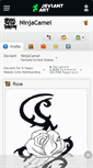 Mobile Screenshot of ninjacamel.deviantart.com