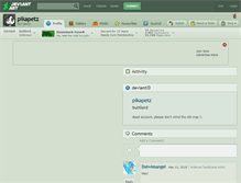 Tablet Screenshot of pikapetz.deviantart.com