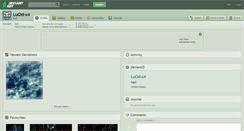 Desktop Screenshot of lucid-x4.deviantart.com