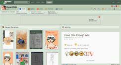 Desktop Screenshot of pecanchibi.deviantart.com