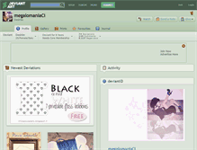 Tablet Screenshot of megalomaniaci.deviantart.com