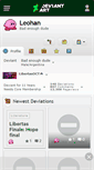 Mobile Screenshot of leohan.deviantart.com