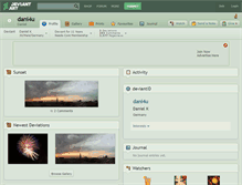 Tablet Screenshot of dani4u.deviantart.com