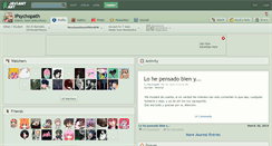 Desktop Screenshot of ipsychopath.deviantart.com