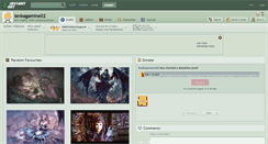 Desktop Screenshot of lenkagamine02.deviantart.com