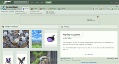 Desktop Screenshot of kestrelblaze.deviantart.com
