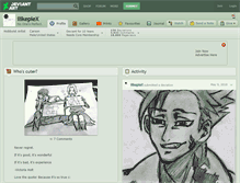 Tablet Screenshot of ilikepiex.deviantart.com