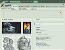 Tablet Screenshot of ohioart2.deviantart.com
