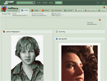 Tablet Screenshot of hoffnova.deviantart.com