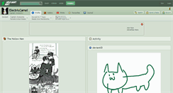 Desktop Screenshot of electriccamel.deviantart.com