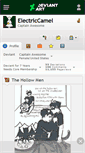 Mobile Screenshot of electriccamel.deviantart.com