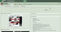 Desktop Screenshot of kyouyatsu.deviantart.com