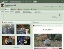 Tablet Screenshot of megamohammad.deviantart.com