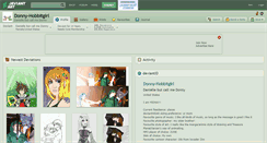 Desktop Screenshot of donny-hobbitgirl.deviantart.com