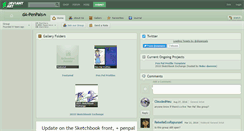 Desktop Screenshot of da-penpals.deviantart.com