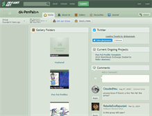 Tablet Screenshot of da-penpals.deviantart.com