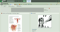 Desktop Screenshot of donutwish.deviantart.com