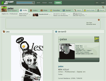 Tablet Screenshot of palax.deviantart.com