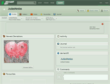 Tablet Screenshot of judasmesias.deviantart.com