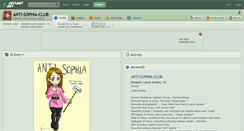 Desktop Screenshot of anti-sophia-club.deviantart.com