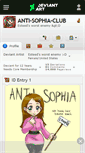 Mobile Screenshot of anti-sophia-club.deviantart.com