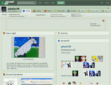 Tablet Screenshot of pikafan98.deviantart.com