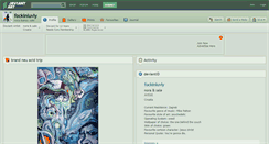 Desktop Screenshot of fockinluvly.deviantart.com