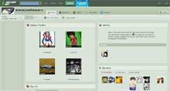 Desktop Screenshot of animelivesforever.deviantart.com