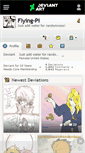 Mobile Screenshot of flying-pi.deviantart.com