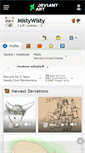Mobile Screenshot of mistywisty.deviantart.com