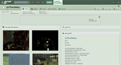 Desktop Screenshot of mrthorleifsen.deviantart.com