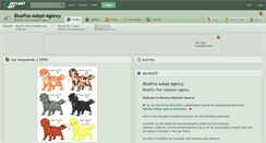 Desktop Screenshot of bluefox-adopt-agency.deviantart.com