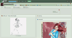Desktop Screenshot of marqueemoongirl.deviantart.com