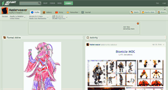 Desktop Screenshot of masterweaver.deviantart.com