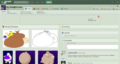 Desktop Screenshot of no-straight-lines.deviantart.com