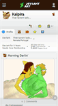 Mobile Screenshot of kalpira.deviantart.com