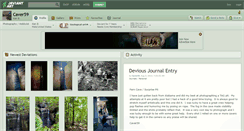 Desktop Screenshot of caver59.deviantart.com