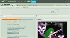 Desktop Screenshot of angelique87.deviantart.com