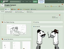 Tablet Screenshot of douglas-sampson.deviantart.com