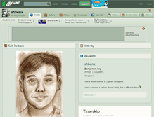 Tablet Screenshot of ahbenx.deviantart.com